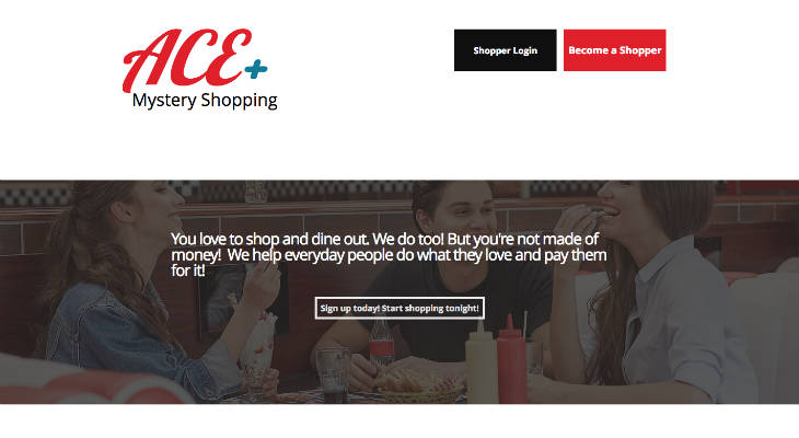 ACE Mystery Shopping screenshot