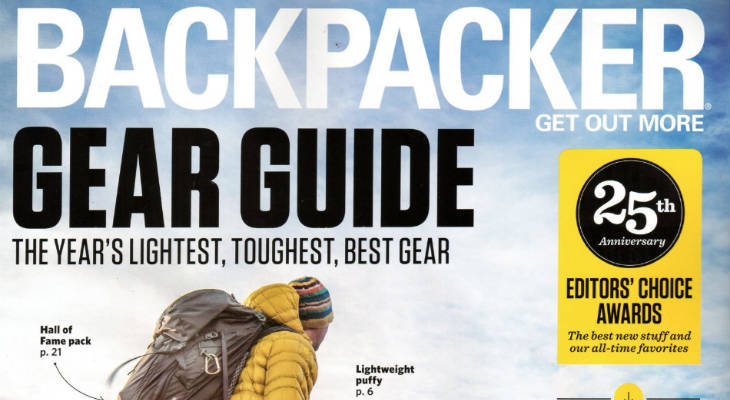 Backpacker Magazine screenshot