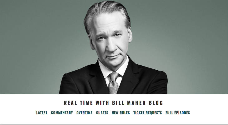 Bill Maher Tickets screenshot
