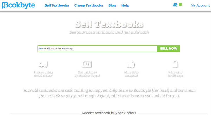 Bookbyte screenshot