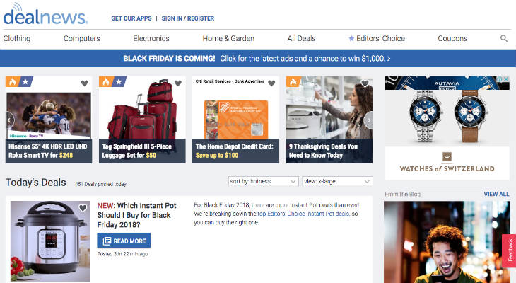 DealNews screenshot