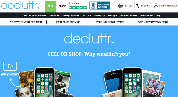 Decluttr screenshot