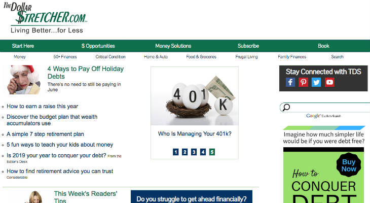 Dollar Stretcher screenshot