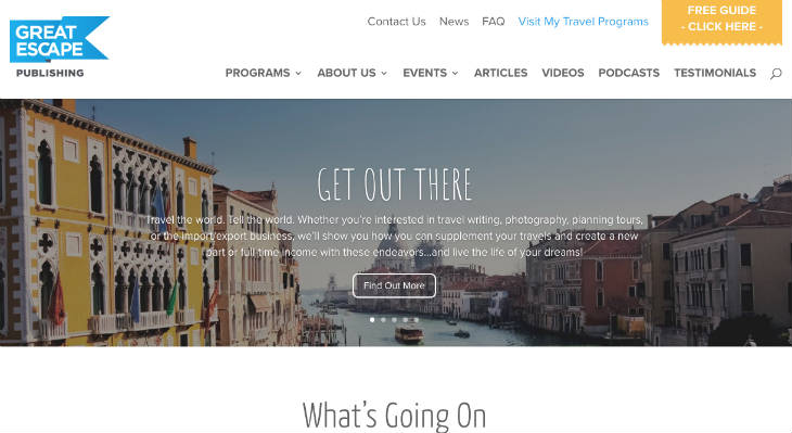 Great Escape Publishing screenshot