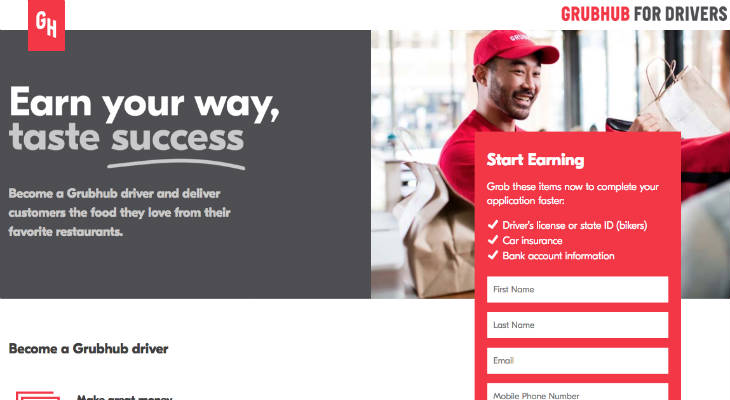 Grubhub Driver screenshot