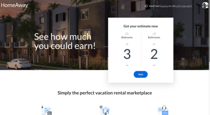 HomeAway screenshot