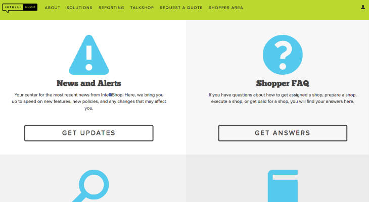 IntelliShop screenshot