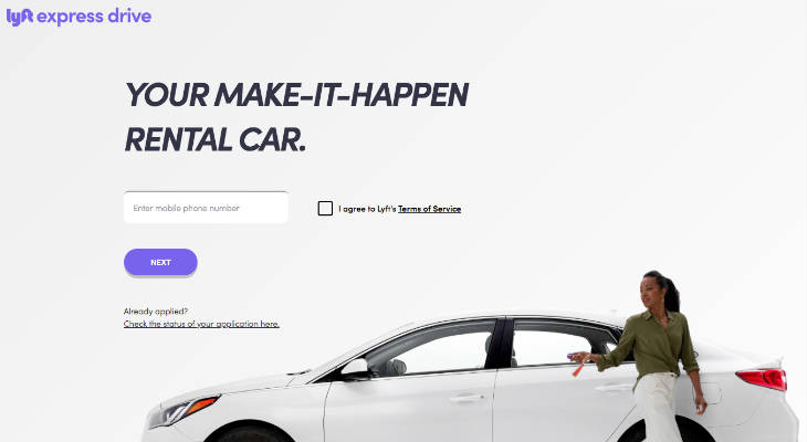 Lyft Express Drive screenshot