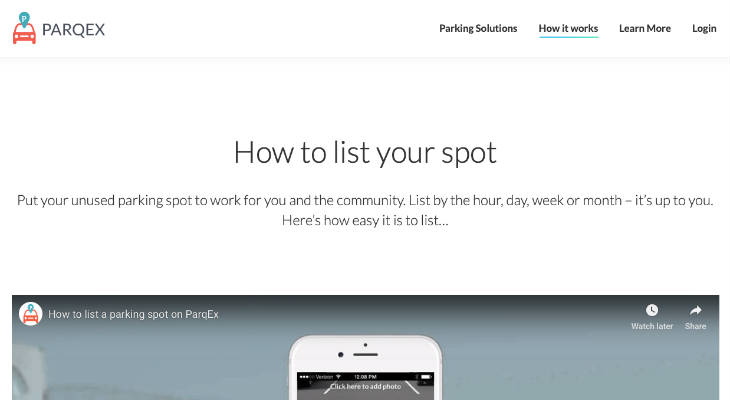ParqEx screenshot