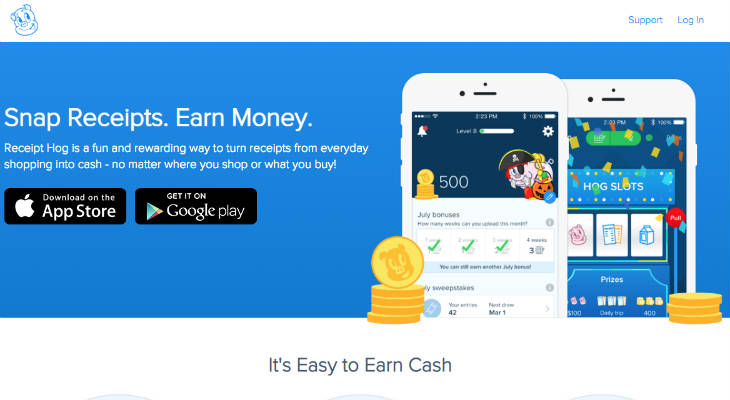 ReceiptHog screenshot