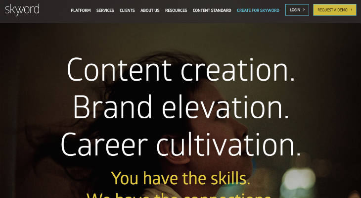 Skyword screenshot