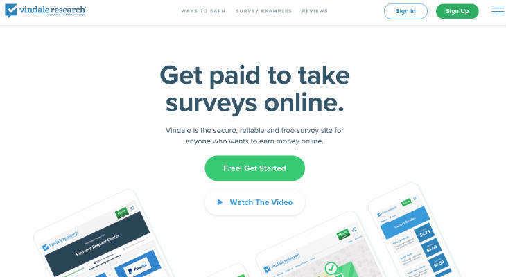 Vindale Research screenshot